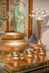 銅供器-粉紅珍珠-13